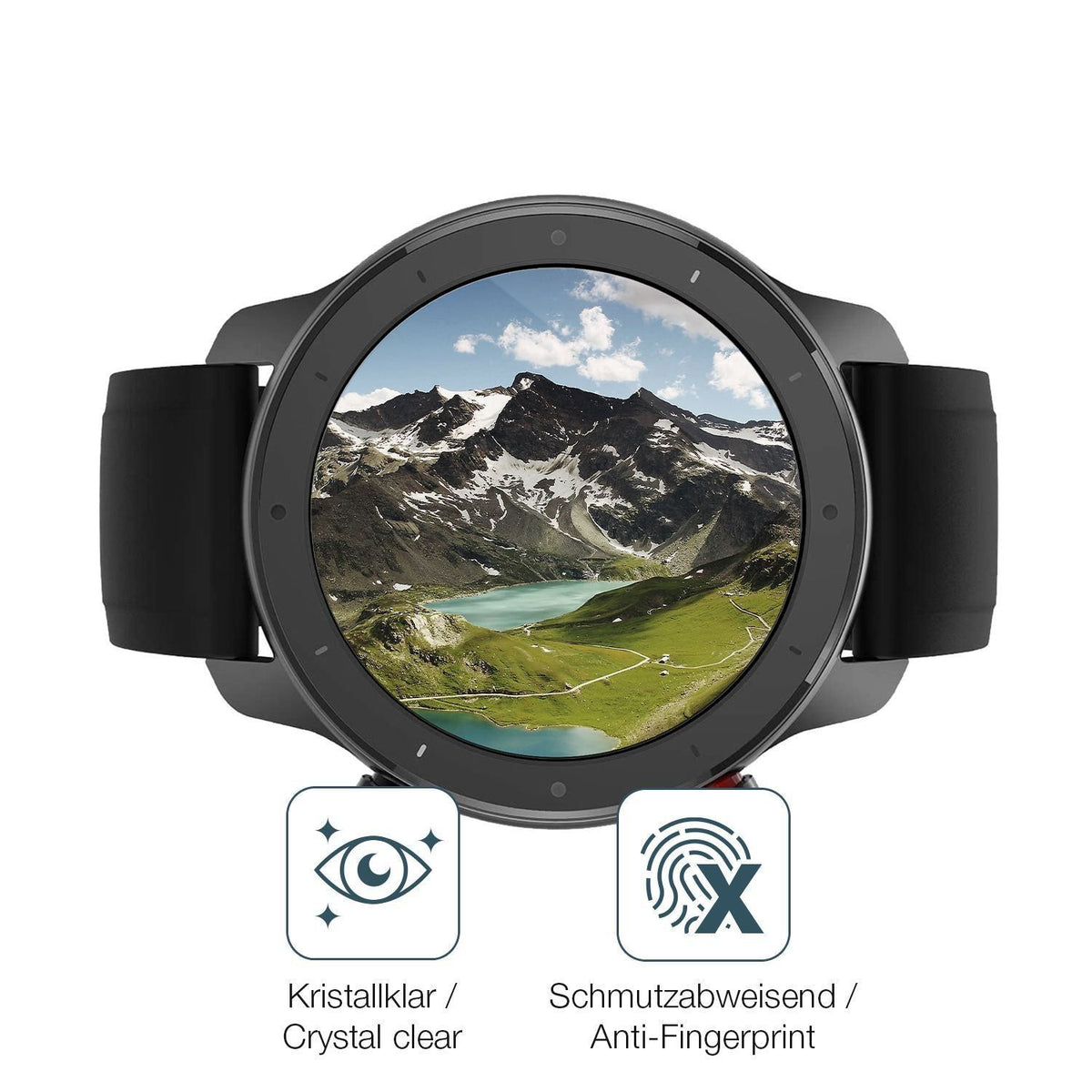 6x Schutzfolie klar für 47mm Durchmesser Uhr Displ (4)