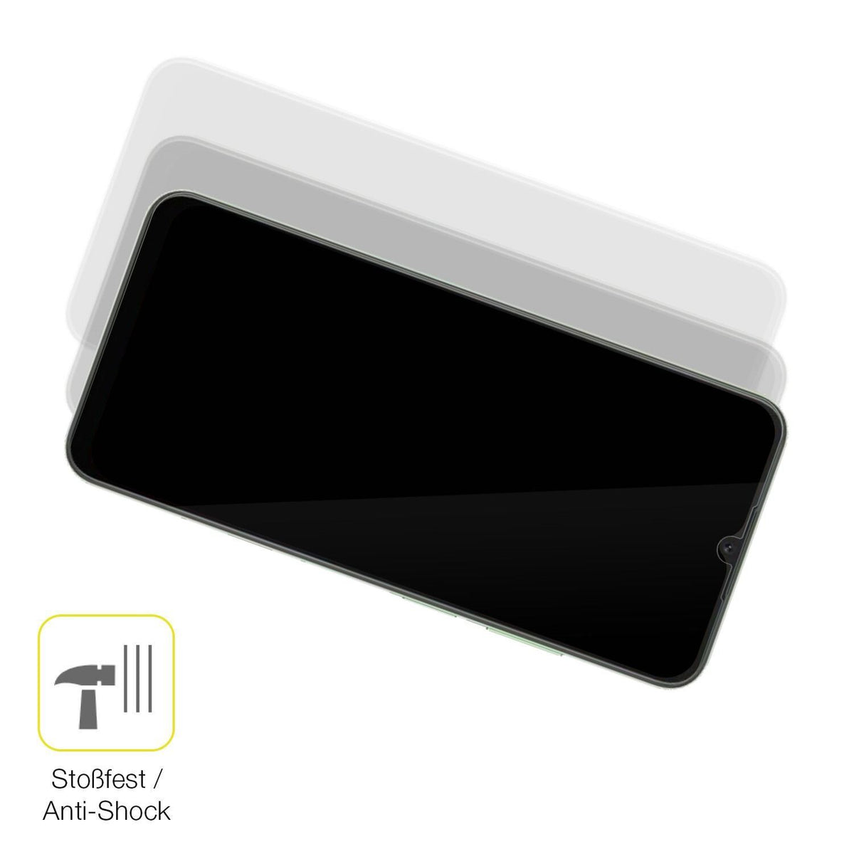 2x 3D Full Cover Schutzfolie für Blackview A52 (4)