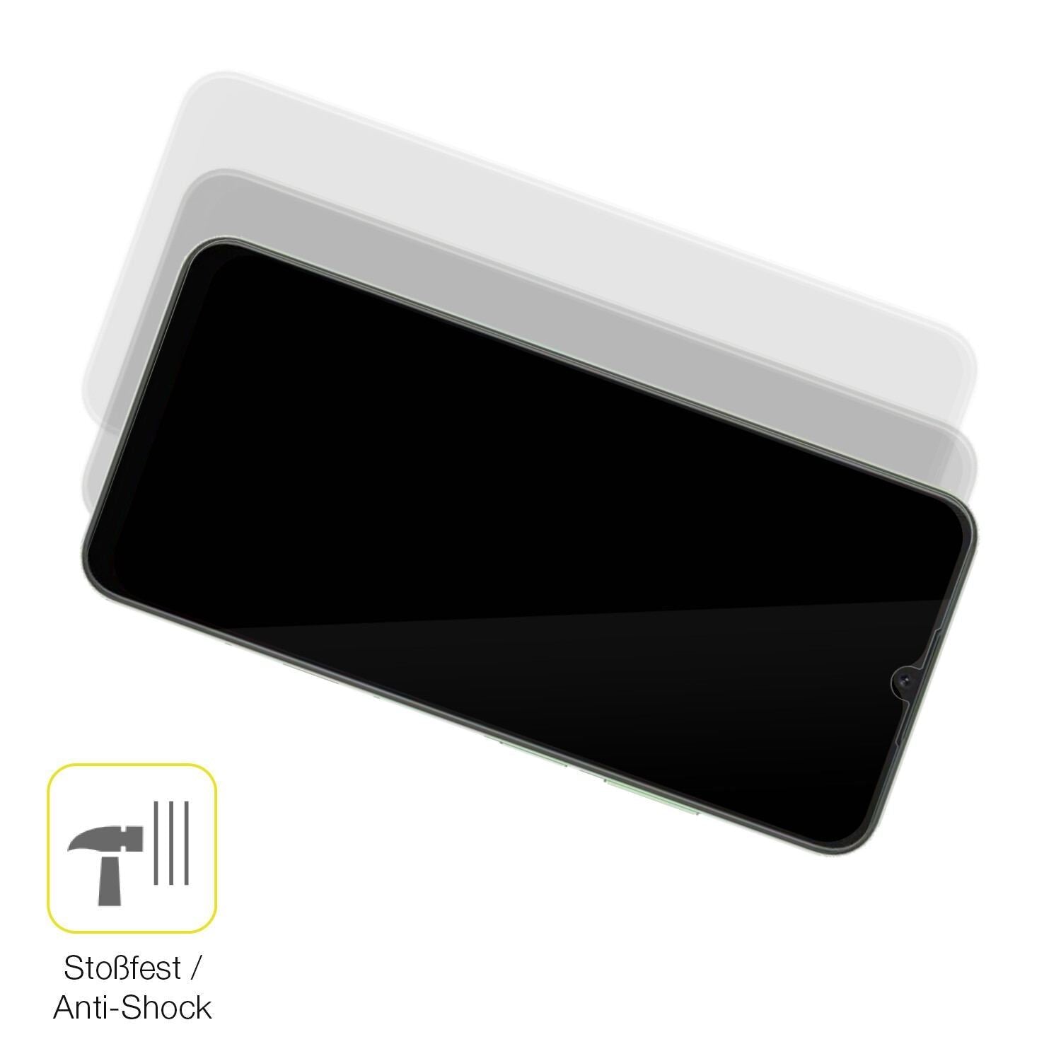 2x 3D Full Cover Schutzfolie für Blackview A52 (4)