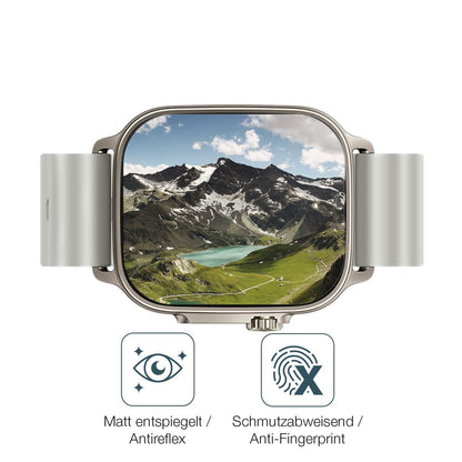 2x 9H Schutzfolie matt für Realme Watch 5 Panzerfo (5)