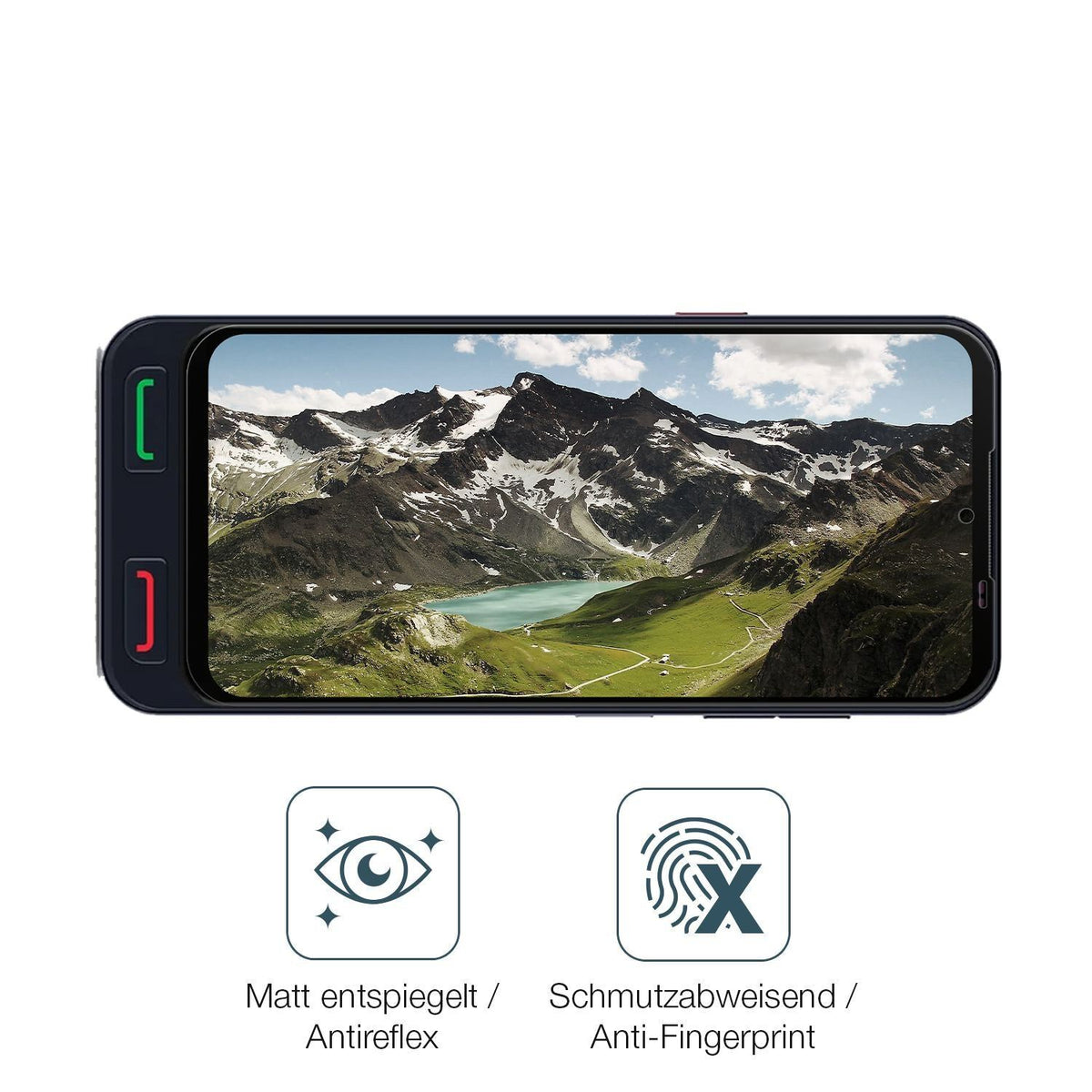 2x 9H Schutzfolie matt für SPC Zeus 2 Pro Panzerfo (6)
