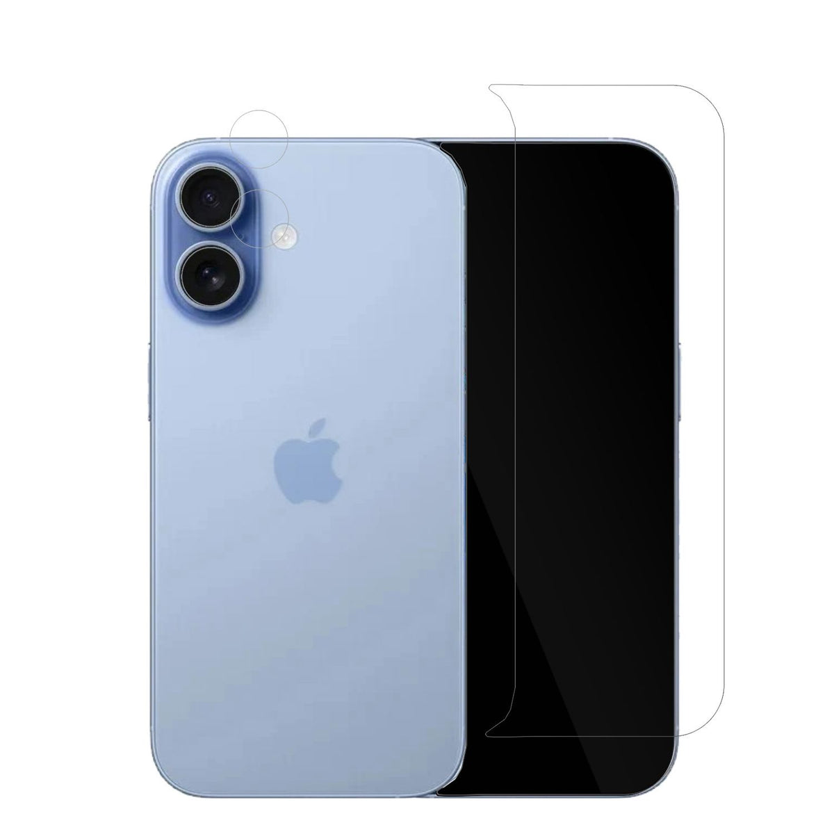 4x Schutzfolie klar für Apple iPhone 17 mit Kamera (3)