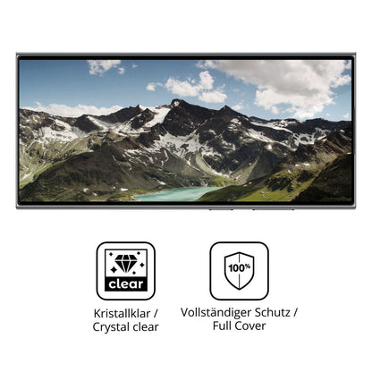 2x 3D Full Cover Schutzfolie für Oukitel C62 (5)