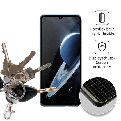 2x 3D Full Cover Schutzfolie für Lagenio A12 Pro (3)