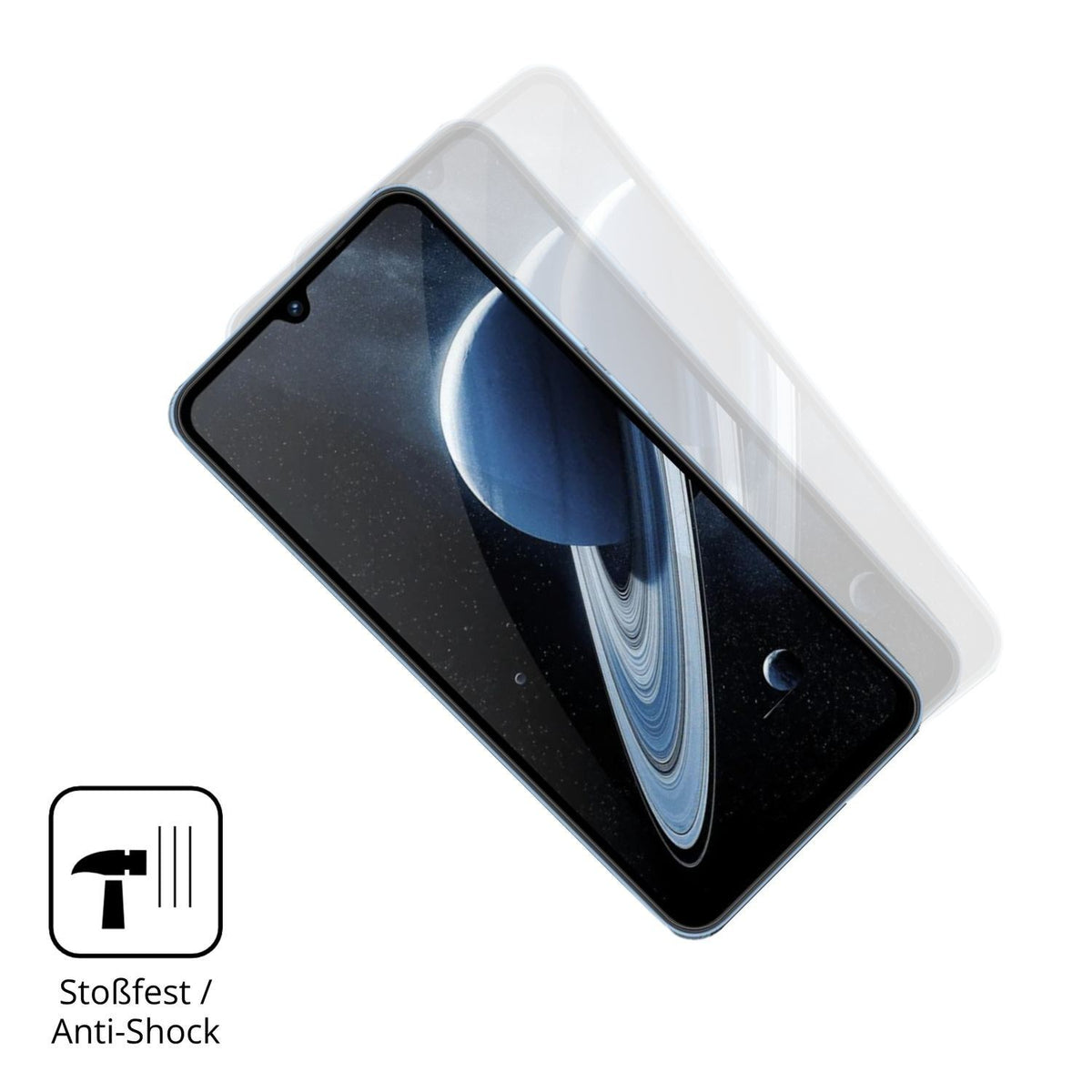 2x 3D Full Cover Schutzfolie für Lagenio A12 Pro (4)