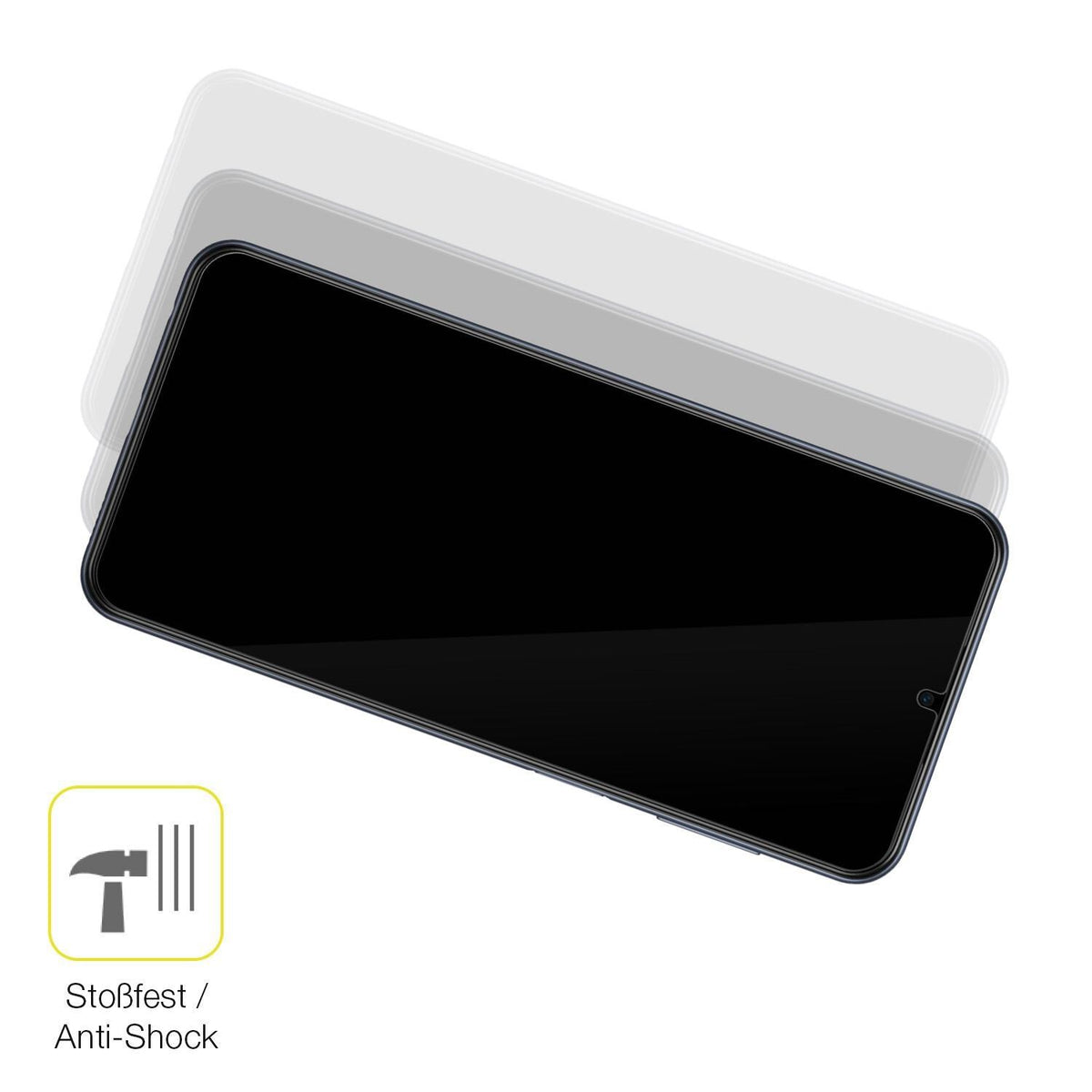 2x 3D Full Cover Schutzfolie für Samsung Galaxy M3 (4)
