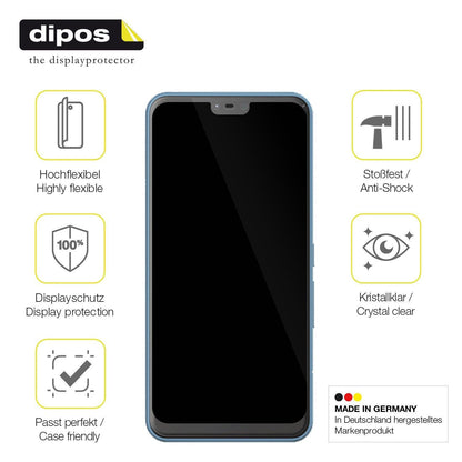 1x 3D Full Cover Schutzfolie für Fujitsu Arrows J (7)