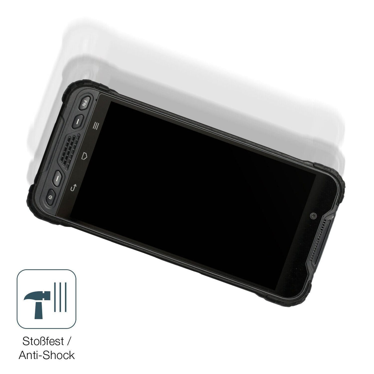 1x 9H Schutzfolie matt für Rugged UT12P Panzerfoli (4)