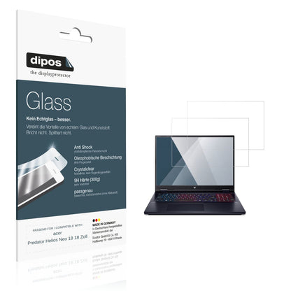 2x 9H Schutzfolie für acer Predator Helios Neo 18  (1)