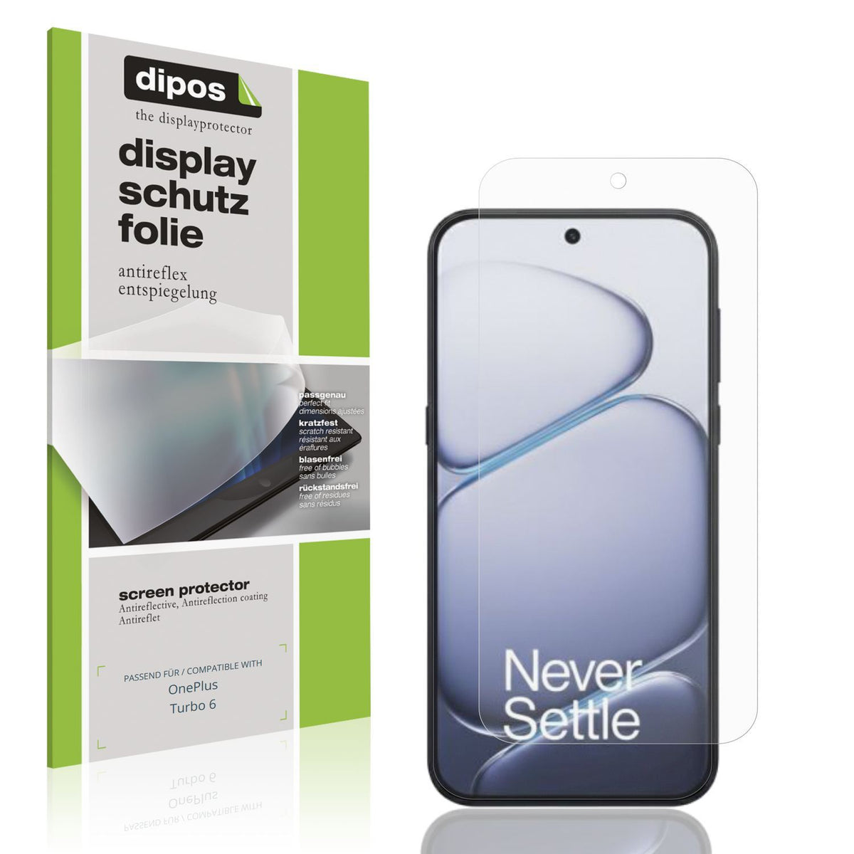 4x Schutzfolie matt für OnePlus Turbo 6 Display-Sc (1)