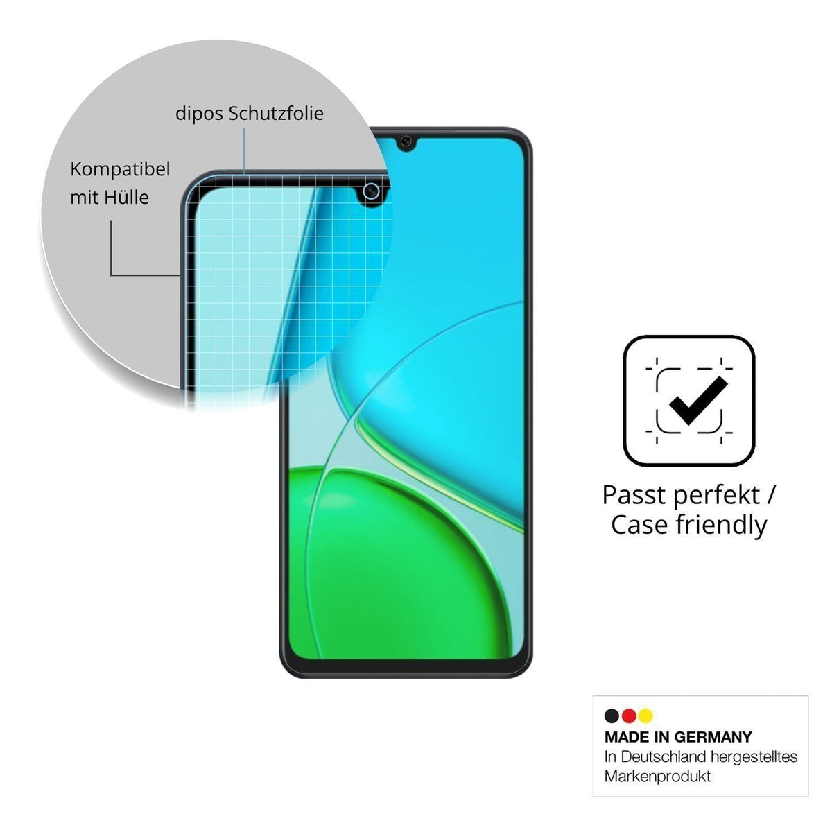 4x Schutzfolie matt für Vivo Y50s 5G Display-Schut (6)