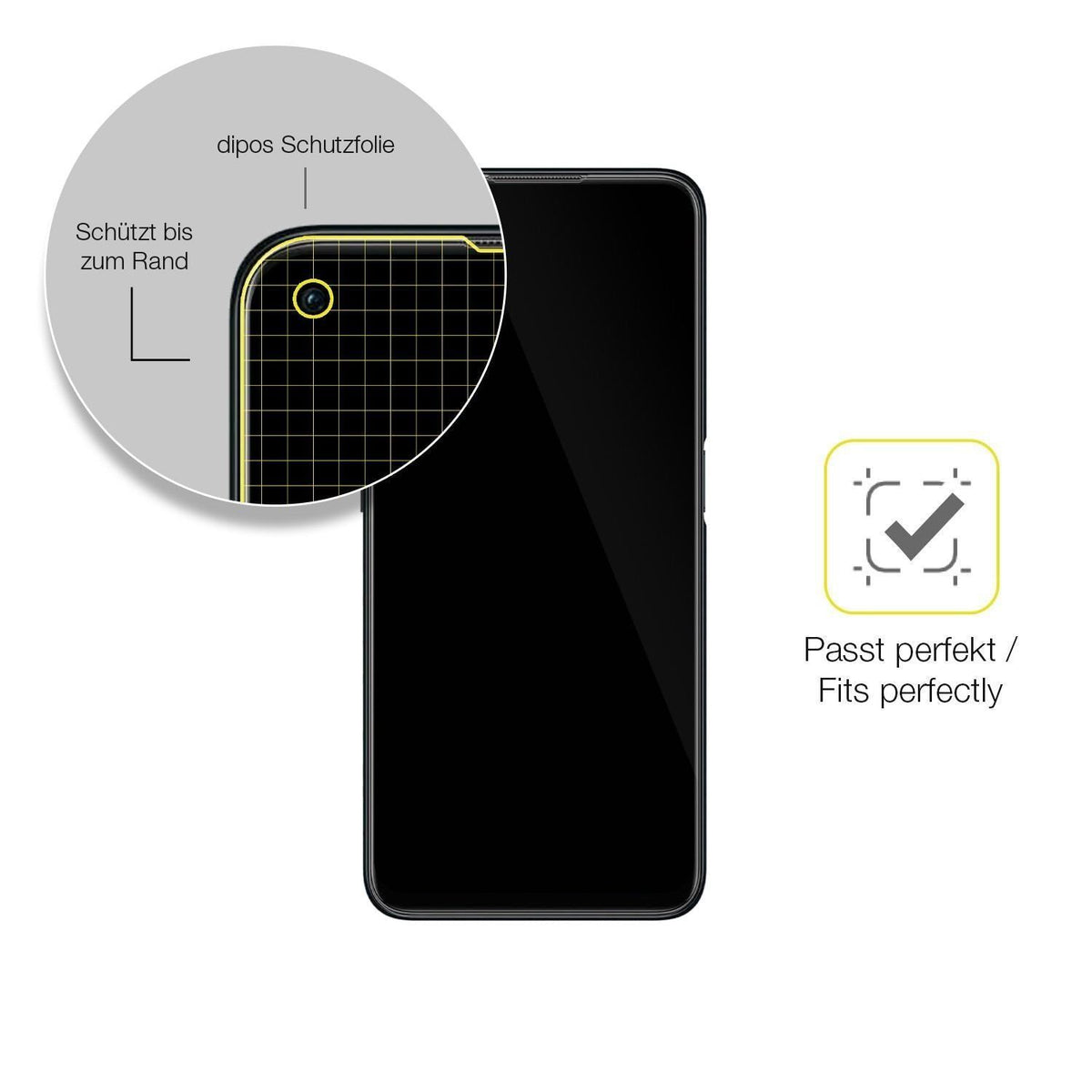 2x 3D Full Cover Schutzfolie für OPPO A76 (6)