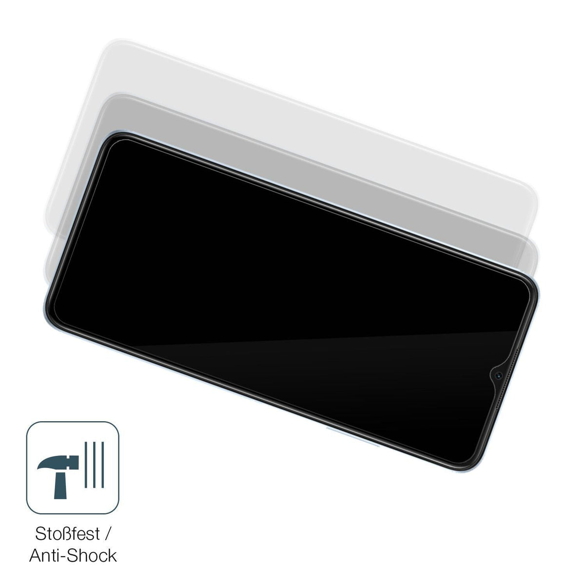 2x 9H Schutzfolie für OPPO A17 Panzerfolie (4)