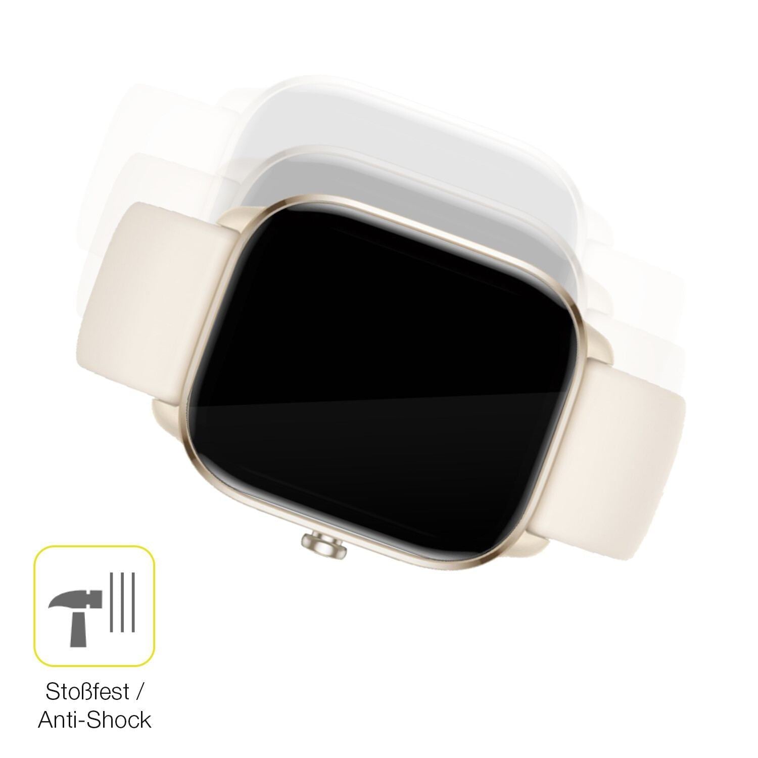 2x 3D Full Cover Schutzfolie für Amazfit GTS 4 min (4)