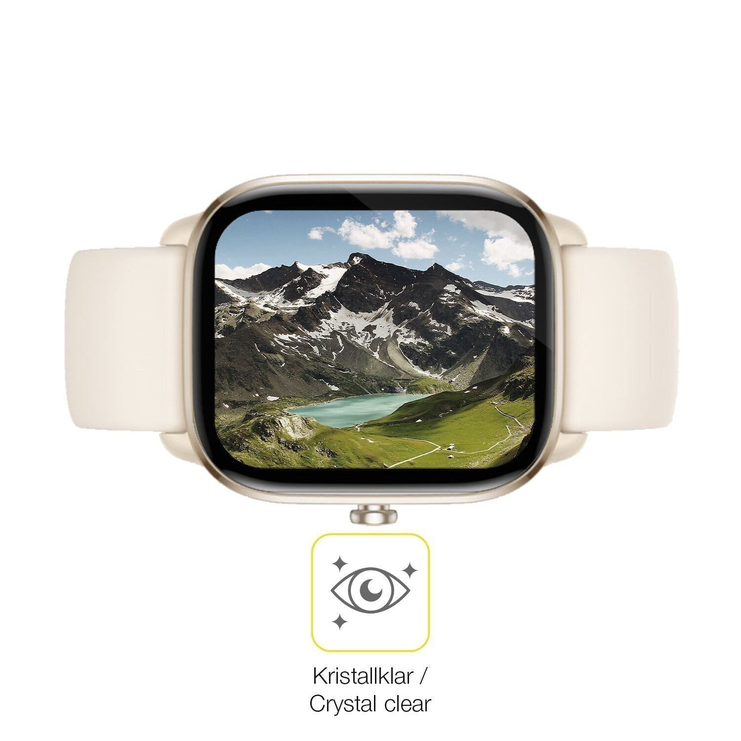 2x 3D Full Cover Schutzfolie für Amazfit GTS 4 min (5)