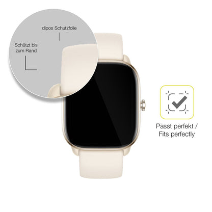 2x 3D Full Cover Schutzfolie für Amazfit GTS 4 min (6)
