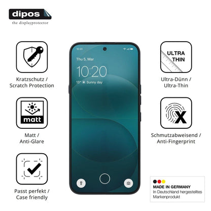 4x Schutzfolie matt für Nothing Phone 4a Pro Displ (7)