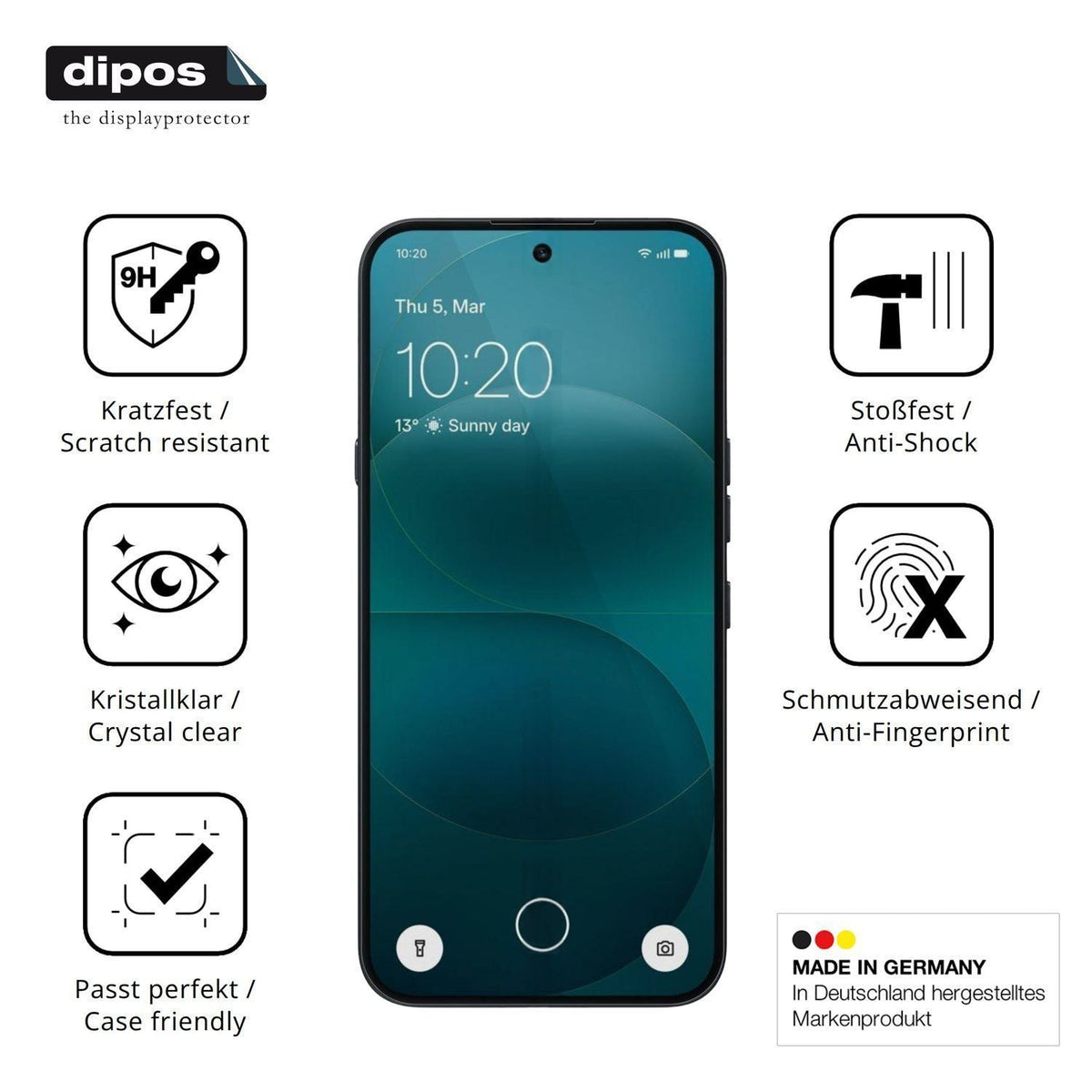 2x 9H Schutzfolie für Nothing Phone 4a Pro Panzerf (7)
