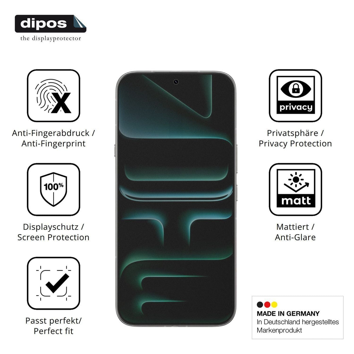 Blickschutzfolie für Infinix Note 60 matt Schutzfo (5)
