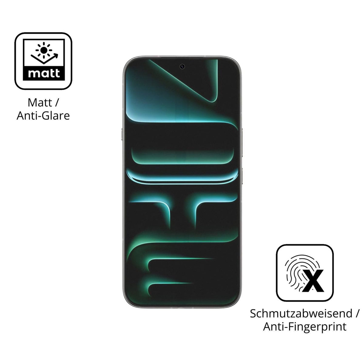 2x 9H Schutzfolie matt für Infinix Note 60 Panzerf (5)