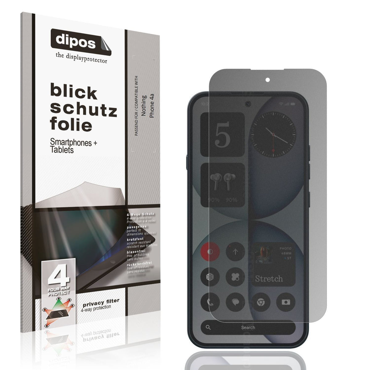 Blickschutzfolie für Nothing Phone 4a matt Schutzf (1)