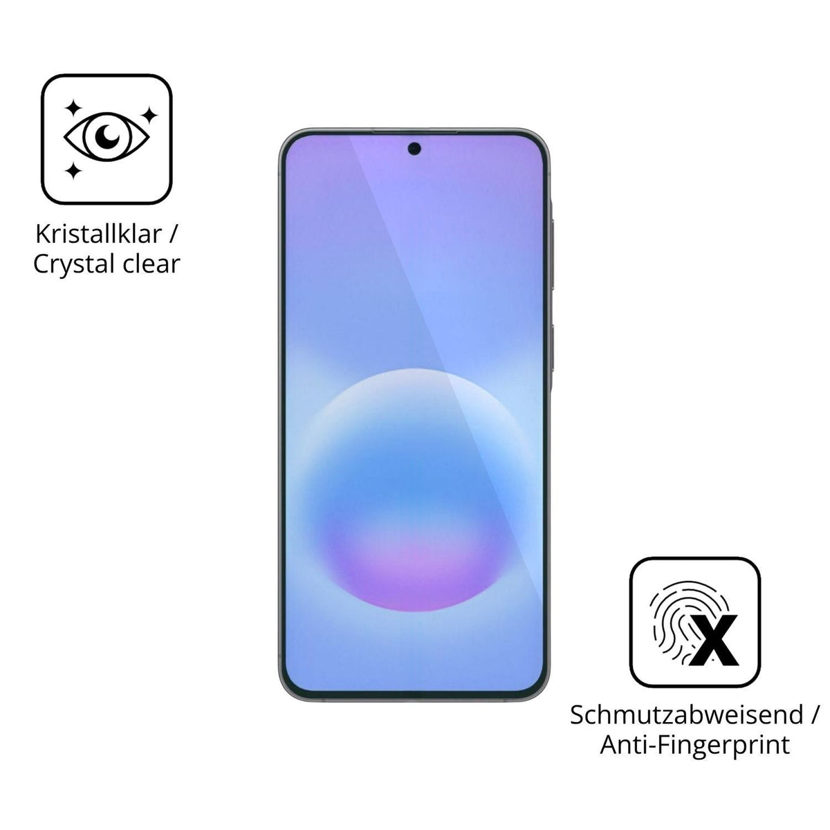 2x 9H Schutzfolie für Samsung Galaxy A57 Panzerfol (5)