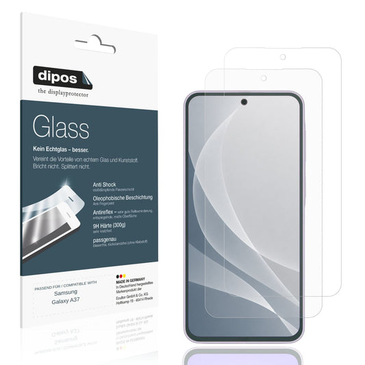 2x 9H Schutzfolie matt für Samsung Galaxy A37 Panz (1)