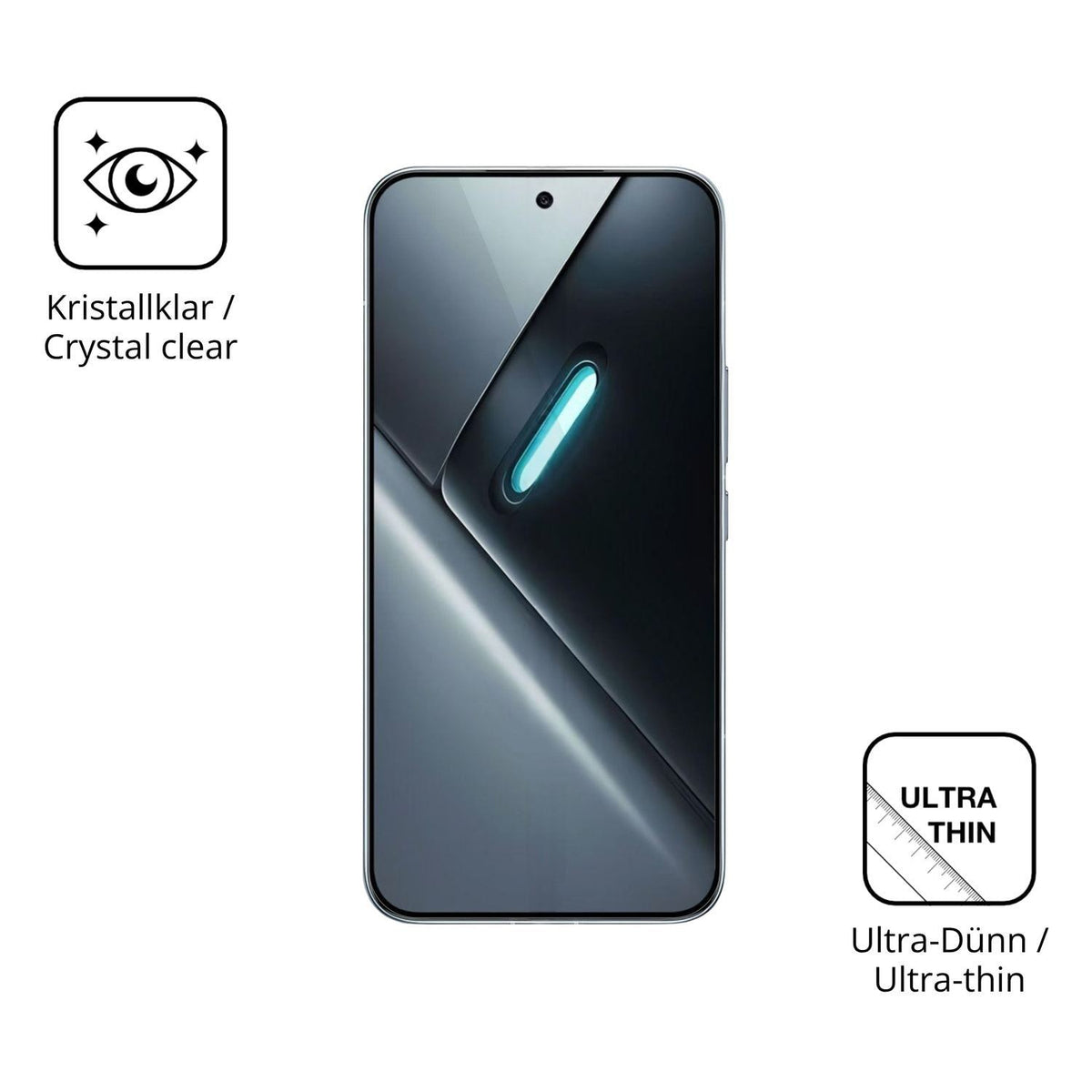 4x Schutzfolie klar für Poco X8 Pro Max Display-Sc (5)