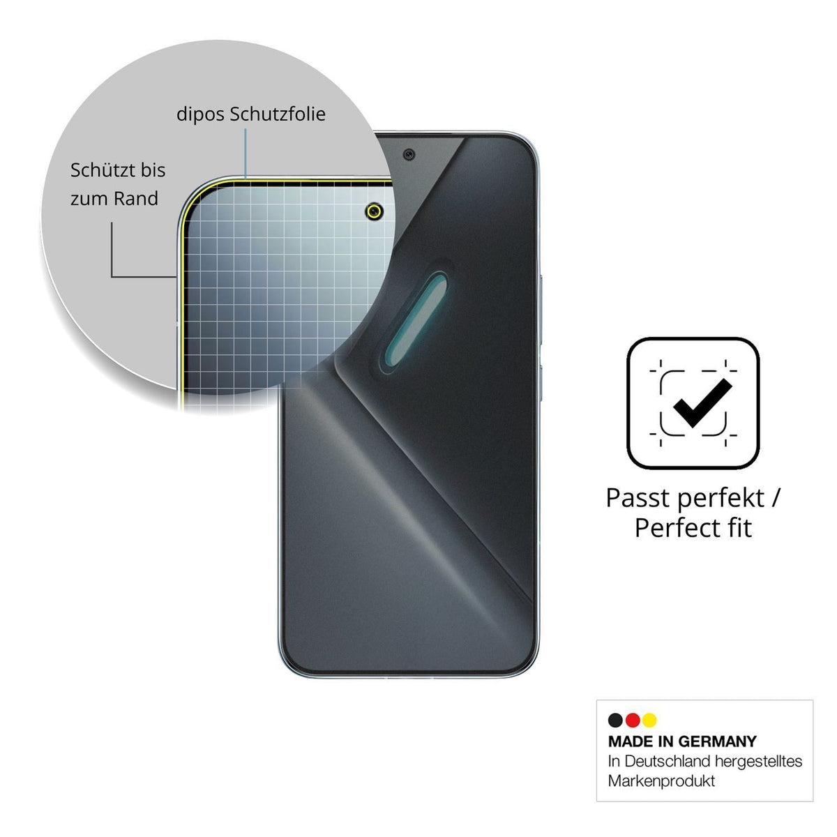 Blickschutzfolie für Poco X8 Pro Max matt Schutzfo (4)
