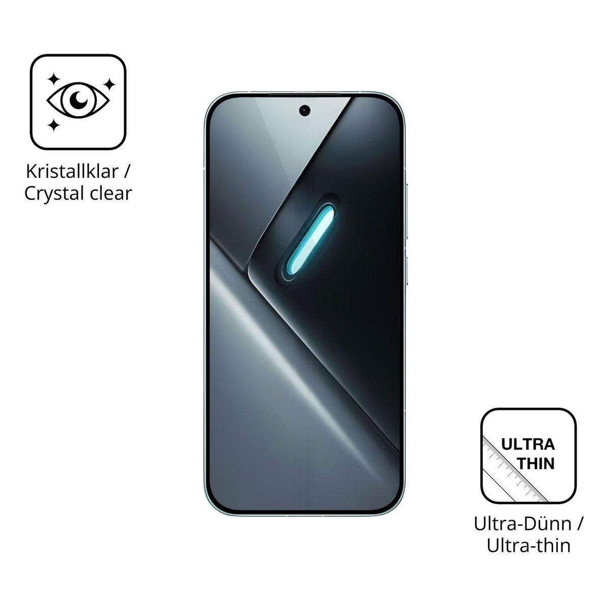 4x Schutzfolie klar für Poco X8 Pro Display-Schutz (5)