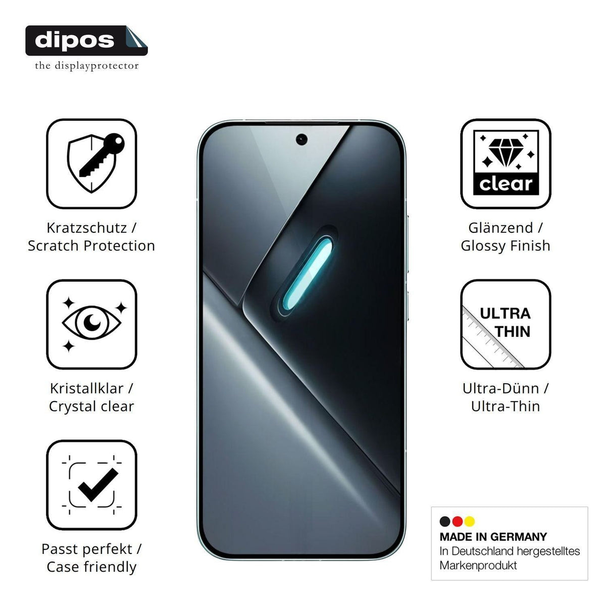 4x Schutzfolie klar für Poco X8 Pro Display-Schutz (7)