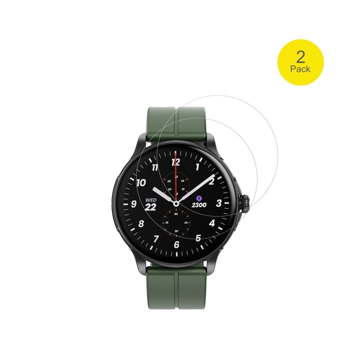 2x 3D Full Cover Schutzfolie für HMD Watch X1 (2)