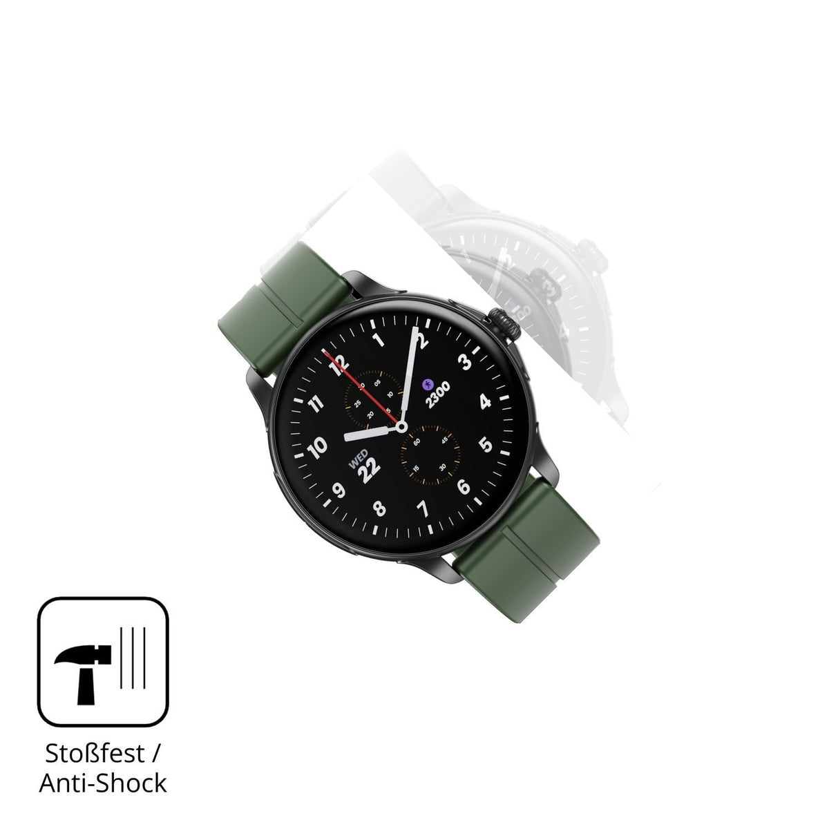 2x 3D Full Cover Schutzfolie für HMD Watch X1 (4)
