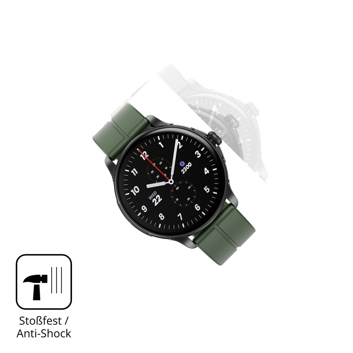 2x 3D Full Cover Schutzfolie für HMD Watch X1 (4)