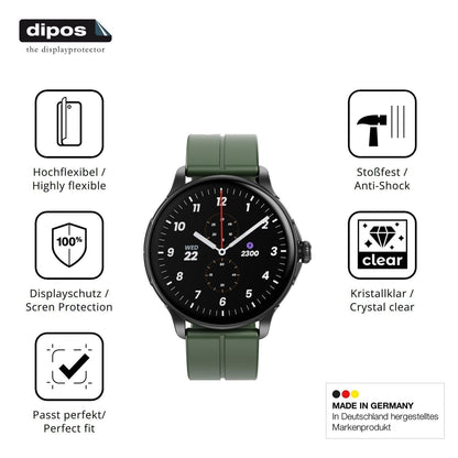 2x 3D Full Cover Schutzfolie für HMD Watch X1 (7)