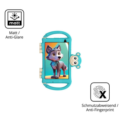 2x Schutzfolie matt für Logicom Logikids Buddy Dis (5)