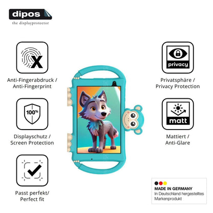 Blickschutzfolie für Logicom Logikids Buddy matt S (5)