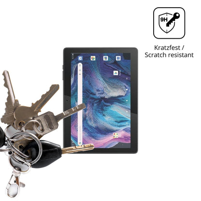 2x 9H Schutzfolie matt für Logicom Tab 130 Panzerf (3)