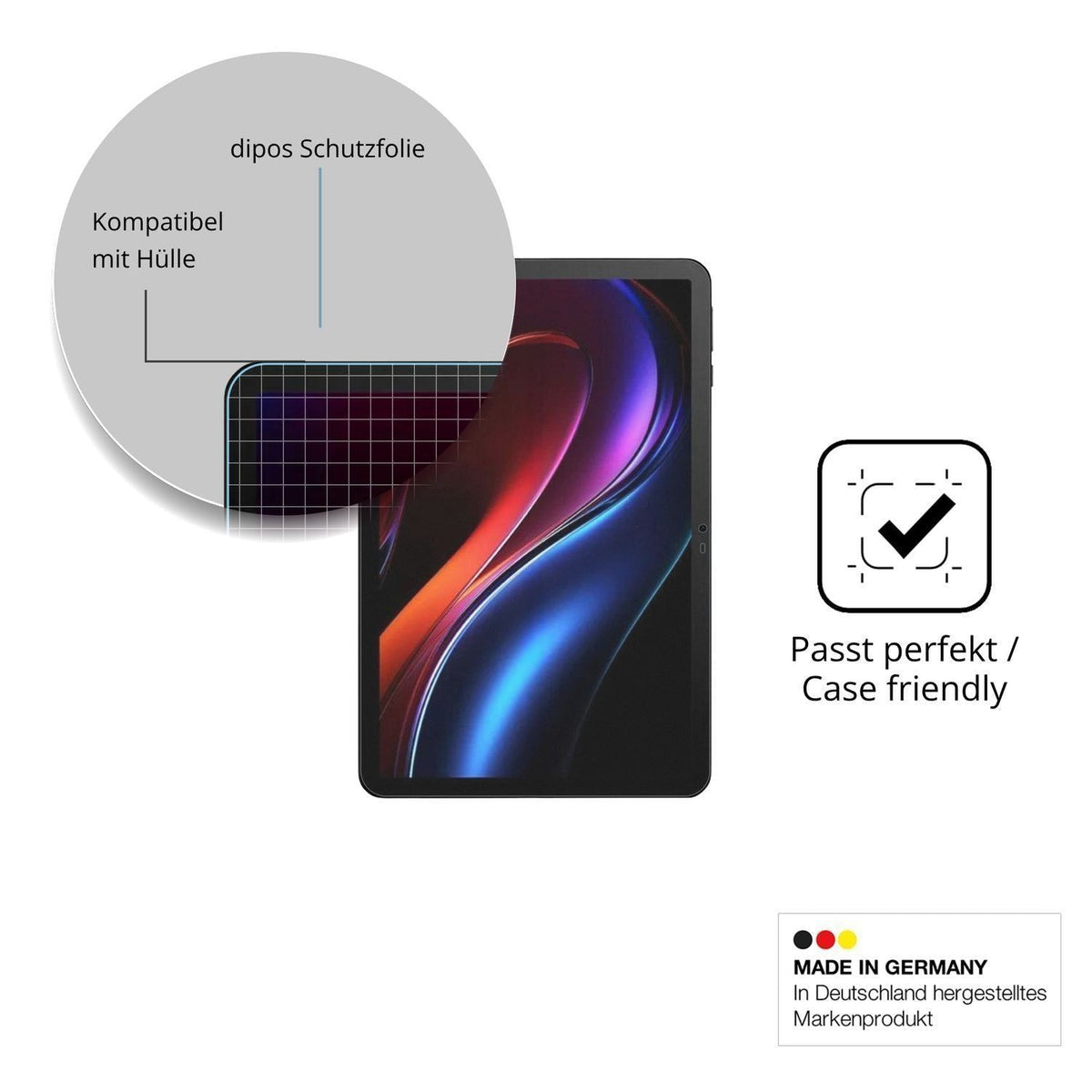 2x Schutzfolie matt für Itel VistaTab 30S Display- (6)