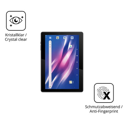 2x 9H Schutzfolie für Logicom Tab Link 4G 104 Panz (5)