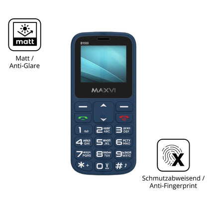 2x 9H Schutzfolie matt für Logicom Tab Link 4G 104 (5)