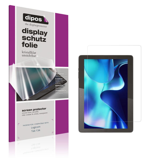 2x Schutzfolie klar für Logicom Tab 134 Display-Sc (1)