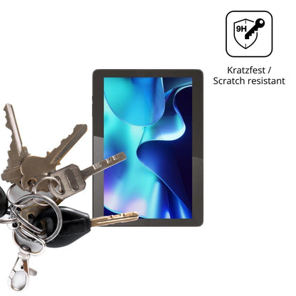 2x 9H Schutzfolie für Logicom Tab 134 Panzerfolie (3)