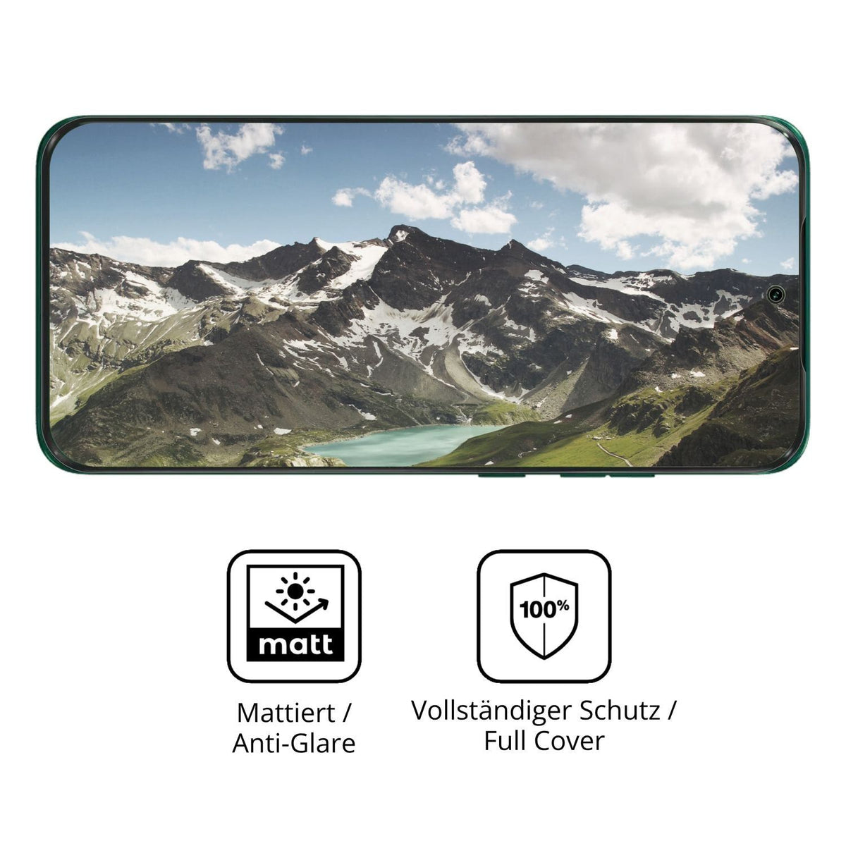 2x Full Cover Schutzfolie matt für Motorola Edge 7 (5)