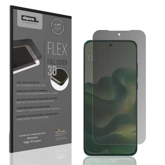 Full Cover Privacy Blickschutzfolie für Motorola E (1)