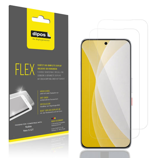 2x 3D Full Cover Schutzfolie für Nubia Neo 5 GT (1)