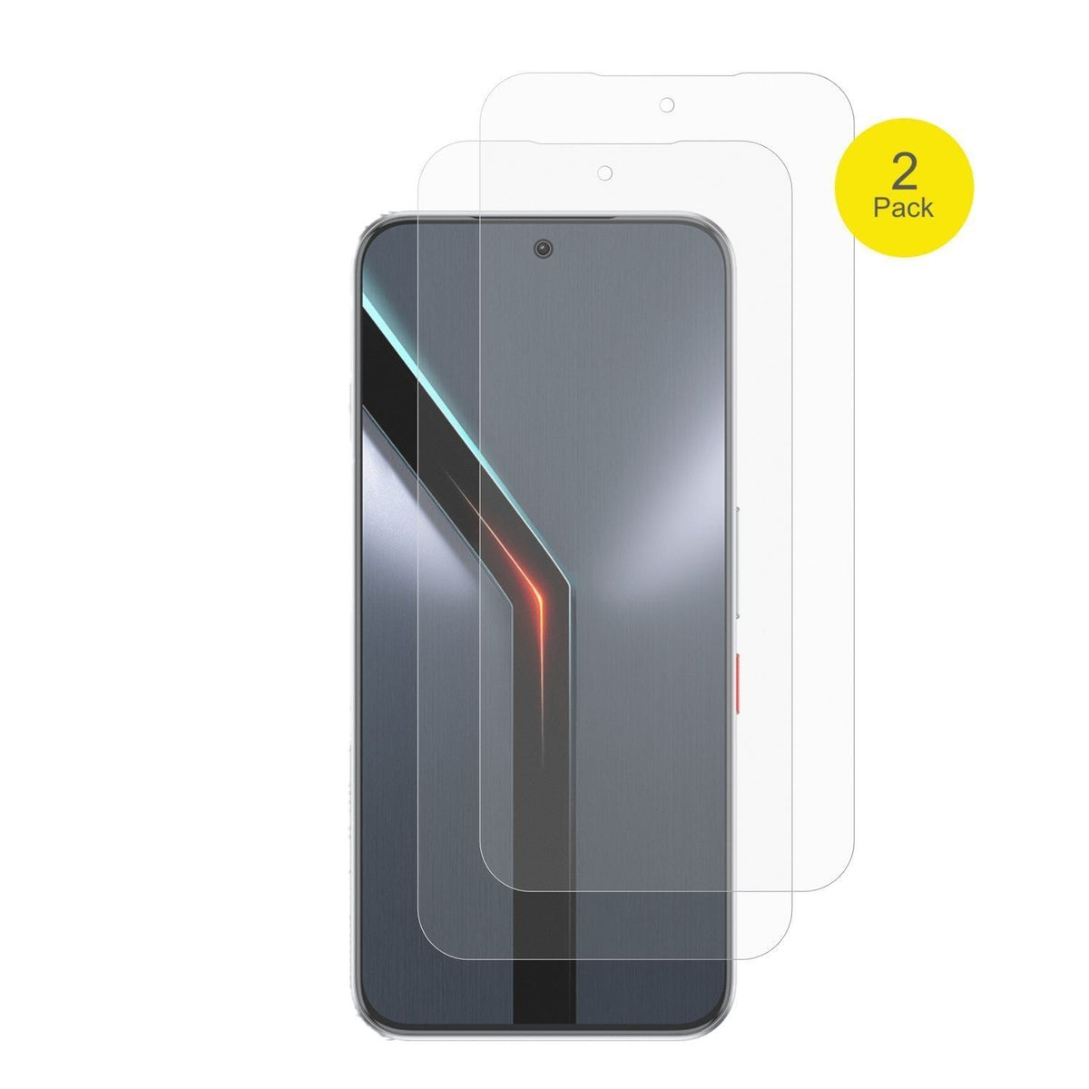 2x Full Cover Schutzfolie matt für Nubia Neo 5 GT (2)