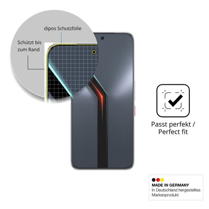 2x Full Cover Schutzfolie matt für Nubia Neo 5 GT (6)