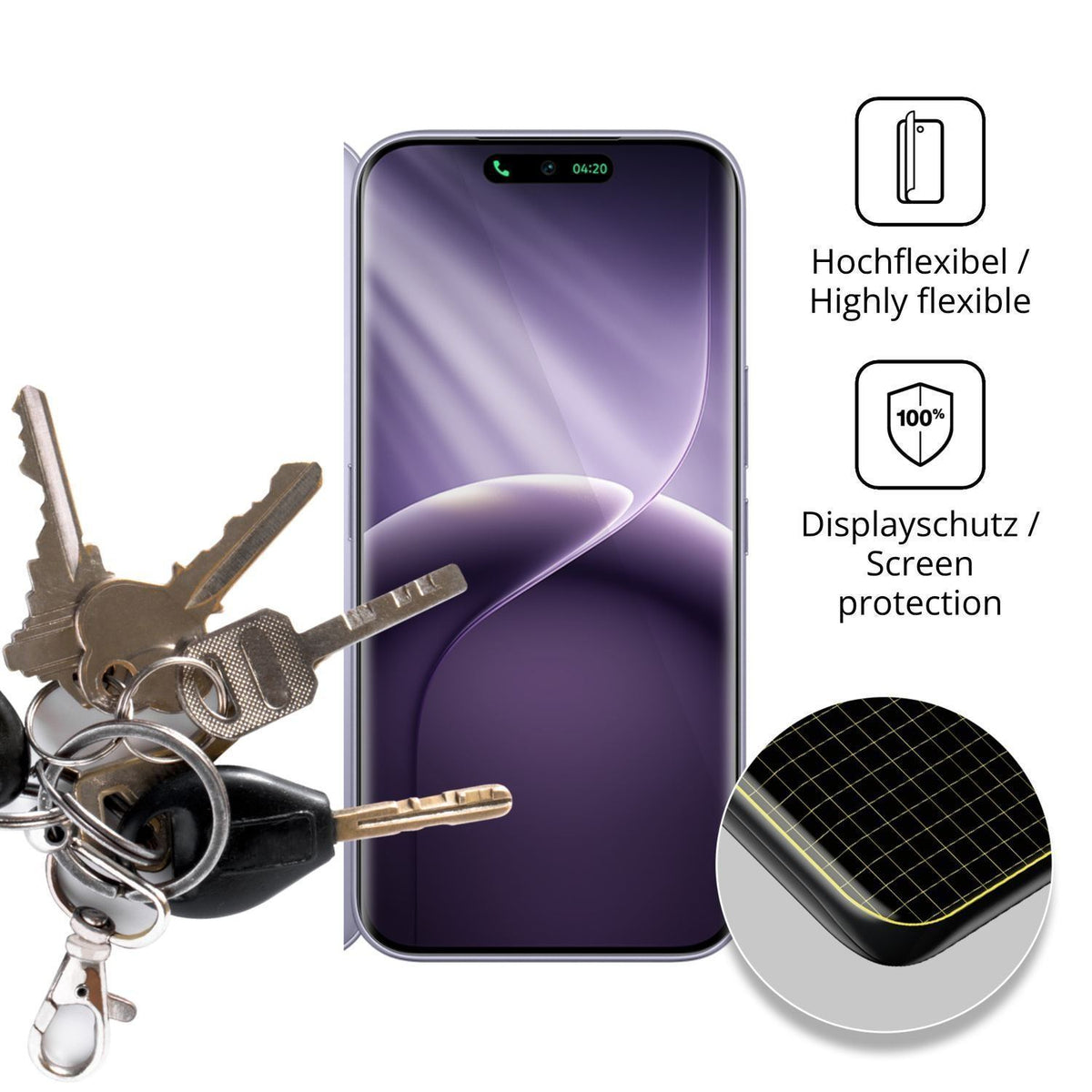 2x 3D Full Cover Schutzfolie für Tecno Camon 50 Ul (3)