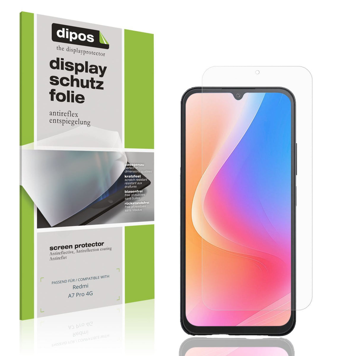 4x Schutzfolie matt für Redmi A7 Pro 4G Display-Sc (1)